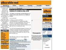 Tablet Screenshot of elheraldo.net